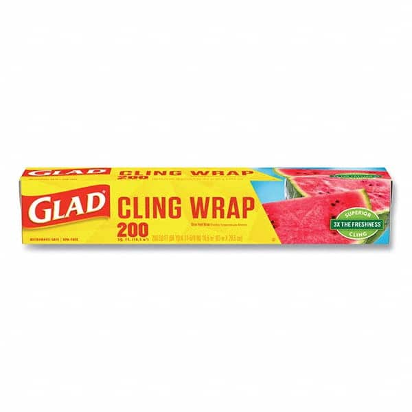 Glad - Foil & Plastic Wrap Breakroom Accessory Type: Plastic Wrap For Use With: Food Protection - Exact Tooling