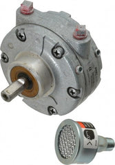 Gast - 3/4 hp Clockwise Hub Air Actuated Motor - 3,000 Max RPM, 1.13" Shaft Length, 4.94" OAL, 1/2" Shaft Diam - Exact Tooling