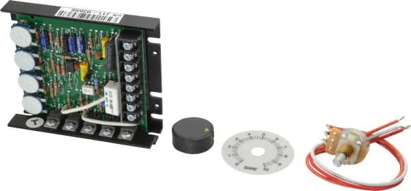 Dart Controls - 1 Max hp, 25 Max RPM, Electric AC DC Motor - 120, 240 V Input - Exact Tooling