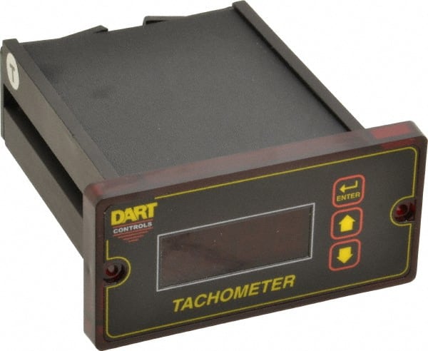 Dart Controls - 4 Digit LED Display Tachometer Counter - Exact Tooling