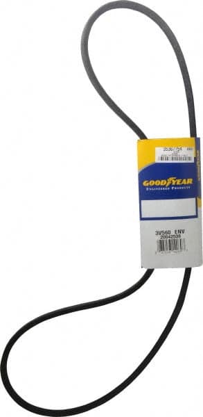 Continental ContiTech - Section 3V, 56" Outside Length, V-Belt - Fiber Reinforced Wingprene Rubber, HY-T Wedge MatchmakerEnvelope, No. 3V560 - Exact Tooling