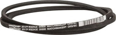 Continental ContiTech - Section 3V, 80" Outside Length, V-Belt - Fiber Reinforced Wingprene Rubber, HY-T Wedge MatchmakerEnvelope, No. 3V800 - Exact Tooling