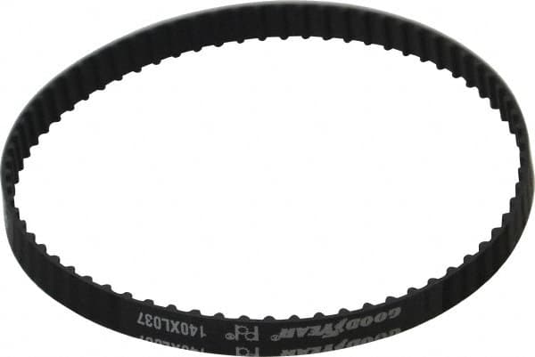 Continental ContiTech - Section XL, 3/8" Wide, Timing Belt - Helanca Weave Stretch Nylon, XL Series Belts Positive Drive, No. 140XL - Exact Tooling