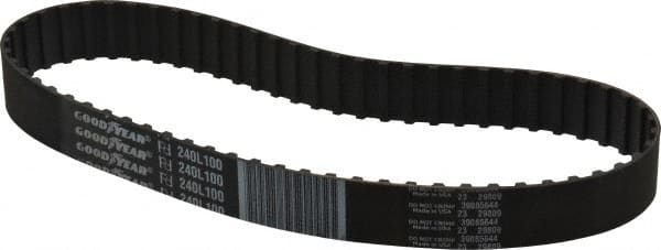 Continental ContiTech - Section L, 1" Wide, Timing Belt - Helanca Weave Stretch Nylon, L Series Belts Positive Drive, No. 240L - Exact Tooling