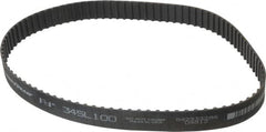 Continental ContiTech - Section L, 1" Wide, Timing Belt - Helanca Weave Stretch Nylon, L Series Belts Positive Drive, No. 345L - Exact Tooling
