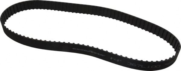 Continental ContiTech - Section L, 1" Wide, Timing Belt - Helanca Weave Stretch Nylon, L Series Belts Positive Drive, No. 367L - Exact Tooling