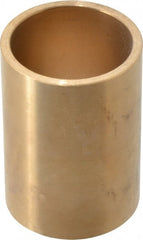 Made in USA - 1-1/2" Inside x 1-3/4" Outside Diam, Cast Bronze Sleeve Bearing - 2-1/2" OAL - Exact Tooling