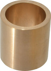 Made in USA - 1-1/2" Inside x 1-7/8" Outside Diam, Cast Bronze Sleeve Bearing - 2" OAL - Exact Tooling