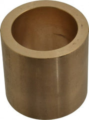 Made in USA - 1-1/2" Inside x 2" Outside Diam, Cast Bronze Sleeve Bearing - 2" OAL - Exact Tooling