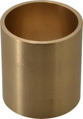 Made in USA - 2" Inside x 2-1/4" Outside Diam, Cast Bronze Sleeve Bearing - 2-1/2" OAL - Exact Tooling
