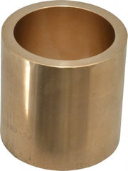 Made in USA - 2" Inside x 2-1/2" Outside Diam, Cast Bronze Sleeve Bearing - 2-1/2" OAL - Exact Tooling