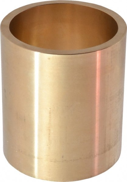 Made in USA - 3" Inside x 3-1/2" Outside Diam, Cast Bronze Sleeve Bearing - 4" OAL - Exact Tooling