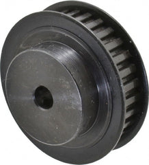 Power Drive - 30 Tooth, 5/16" Inside x 1.89" Outside Diam, Timing Belt Pulley - 1/4, 3/8" Belt Width, 1.91" Pitch Diam, Steel & Cast Iron - Exact Tooling
