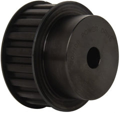 Power Drive - 20 Tooth, 5/8" Inside x 3.129" Outside Diam, Timing Belt Pulley - 3/4, 1" Belt Width, 3.183" Pitch Diam, Steel & Cast Iron - Exact Tooling
