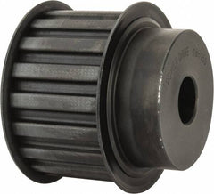 Power Drive - 18 Tooth, 3/4" Inside x 2.811" Outside Diam, Timing Belt Pulley - 1-1/2" Belt Width, 2.865" Pitch Diam, Steel & Cast Iron - Exact Tooling