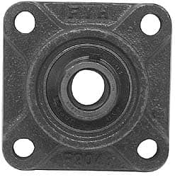 Value Collection - 162mm OAL4-Bolt Metric Flange - 9550 Lb Dyn Cap, Cast Iron - Exact Tooling