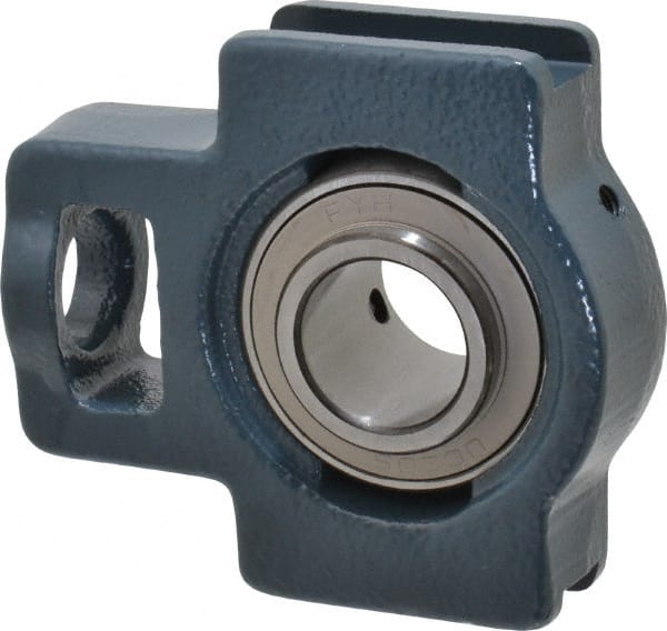 Value Collection - 2" Wide, Cast Iron Ball Bearing Take Up Unit - 15/16" Outside Diam - Exact Tooling