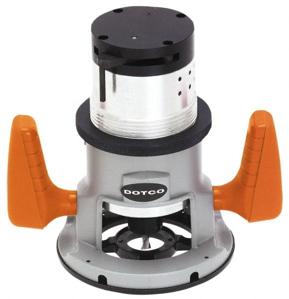 Dotco - 3/8 Inch Collet, 1.7 hp, 18,000 RPM Fixed Base - 1/2 Inch Inlet, 620.53 kPa - Exact Tooling