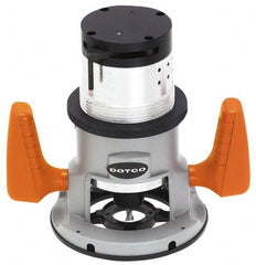 Dotco - 3/8 Inch Collet, 1.7 hp, 18,000 RPM Fixed Base - 1/2 Inch Inlet, 620.53 kPa - Exact Tooling