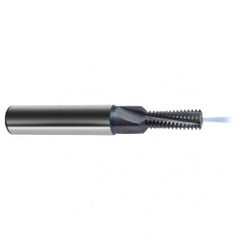 1/2-20 4FL Carbide Thread Mill-Coolant Thru-TiCN - Exact Tooling