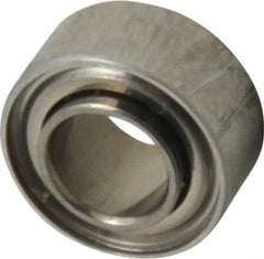 Value Collection - 5/64" Bore Diam, 1/4" OD, Double Shield Miniature Radial Ball Bearing - 9/64" Wide, 1 Row, Round Bore, 23 Lb Static Capacity, 70 Lb Dynamic Capacity - Exact Tooling