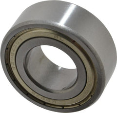 Tritan - 30mm Bore Diam, 62mm OD, Double Shield Angular Contact Radial Ball Bearing - 23.8mm Wide, 2 Rows, Round Bore, 4,600 Lb Static Capacity, 6,400 Lb Dynamic Capacity - Exact Tooling