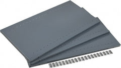 Edsal - Open Shelving Accessory/Component - Use with UltraCap Free Standing - Exact Tooling