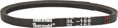 Value Collection - Section 4L, 97" Outside Length, V-Belt - Rubber, Fractional HP, No. 4L970 - Exact Tooling