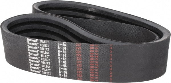 Value Collection - Section B, V-Belt - Neoprene Rubber, Classic Banded, No. B-66 - Exact Tooling
