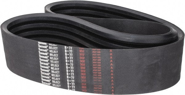 Value Collection - Section B, V-Belt - Neoprene Rubber, Classic Banded, No. B-77 - Exact Tooling