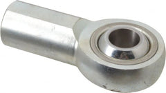 Made in USA - 2-3/4" ID, 2-3/4" Max OD, 76,205 Lb Max Static Cap, Plain Female Spherical Rod End - 1-1/4 - 12 RH, Alloy Steel with Steel Raceway - Exact Tooling