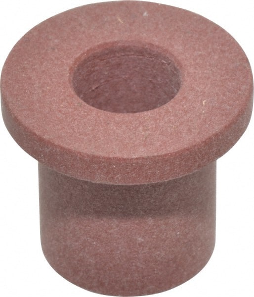 Bunting Bearing - 3/8" Inside x 5/8" Outside Diam, PTFE Sleeve Bearing - 7/8" Flange Outside Diam, 1/8" Flange Thickness, 3/4" OAL - Exact Tooling