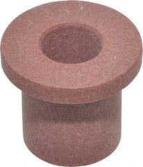 Bunting Bearing - 3/8" Inside x 5/8" Outside Diam, PTFE Sleeve Bearing - 7/8" Flange Outside Diam, 1/8" Flange Thickness, 3/4" OAL - Exact Tooling