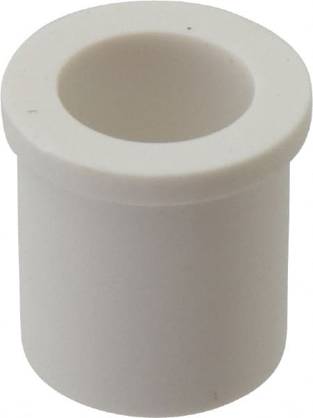 Bunting Bearing - 5/8" Inside x 7/8" Outside Diam, PTFE Sleeve Bearing - 1" Flange Outside Diam, 1/8" Flange Thickness, 1" OAL - Exact Tooling