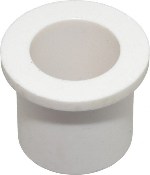 Bunting Bearing - 3/4" Inside x 1" Outside Diam, PTFE Sleeve Bearing - 1-1/4" Flange Outside Diam, 1/8" Flange Thickness, 1" OAL - Exact Tooling