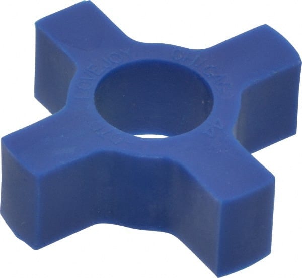 Lovejoy - Flexible Coupling Spider - 1.36" OD, 2" OAL, Urethane, Order 2 Hubs & 1 Spider for Complete Coupling - Exact Tooling