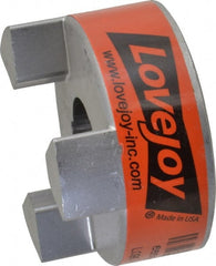 Lovejoy - 3/4" Max Bore Diam, 3/16" x 3/32" Keyway Width x Depth, Flexible Coupling Hub - 2.11" OD, 2.12" OAL, Sintered Iron, Order 2 Hubs & 1 Spider for Complete Coupling - Exact Tooling