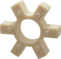 Lovejoy - Flexible Coupling Spider - 2.54" OD, 3-1/2" OAL, Hytrel, Order 2 Hubs & 1 Spider for Complete Coupling - Exact Tooling