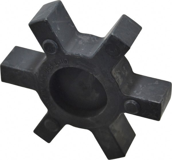 Lovejoy - Flexible Coupling Spider - 3.31" OD, 4-1/4" OAL, Buna-N, Order 2 Hubs & 1 Spider for Complete Coupling - Exact Tooling