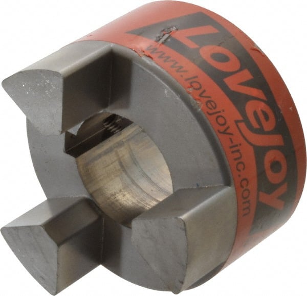 Lovejoy - 1-3/4" Max Bore Diam, Flexible Hub Coupling - 3-3/4" OD, 4-1/2" OAL, Sintered Iron - Exact Tooling