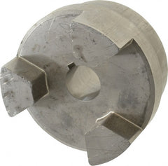Lovejoy - 1-1/8" Max Bore Diam, Flexible Hub Coupling - 4-1/2" OD, 4.88" OAL, Sintered Iron - Exact Tooling