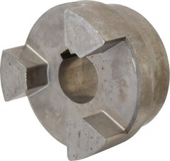 Lovejoy - 1-1/2" Max Bore Diam, Flexible Hub Coupling - 4-1/2" OD, 4.88" OAL, Sintered Iron - Exact Tooling