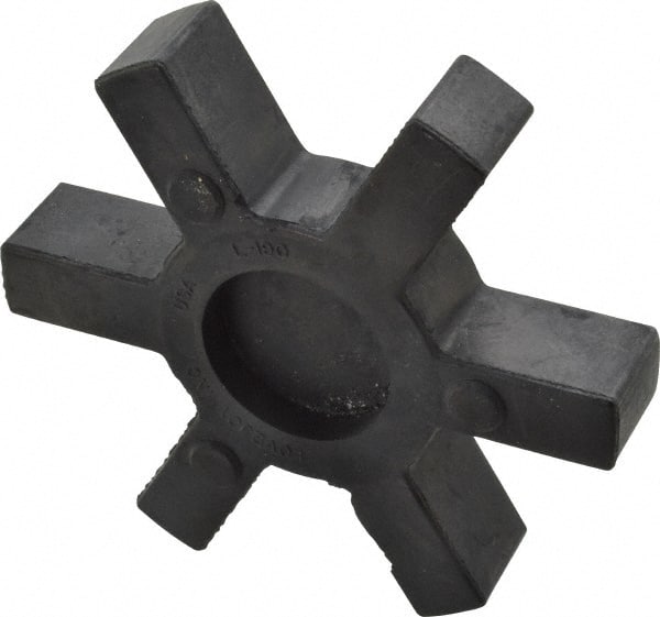 Lovejoy - Flexible Coupling Spider - 4-1/2" OD, 4.88" OAL, Buna-N, Order 2 Hubs & 1 Spider for Complete Coupling - Exact Tooling