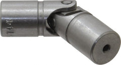 Lovejoy - 7/8" Bore Depth, 768 In/Lbs. Torque, D-Type Single Universal Joint - 3/4" Outside Diam, 2-11/16" OAL - Exact Tooling