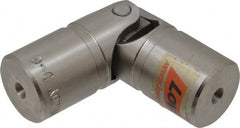Lovejoy - 1" Bore Depth, 1,560 In/Lbs. Torque, D-Type Single Universal Joint - 1/2" Inside x 1" Outside Diam, 3-3/8" OAL - Exact Tooling