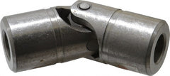 Lovejoy - 1-3/16" Bore Depth, 7,920 In/Lbs. Torque, D-Type Single Universal Joint - 3/4" Inside x 1-1/2" Outside Diam, 4-1/4" OAL - Exact Tooling