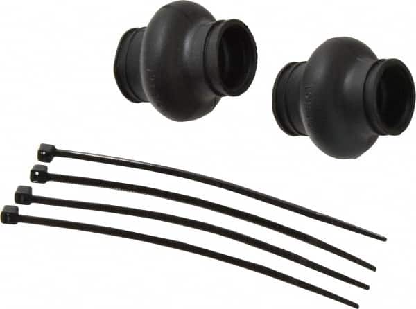 Lovejoy - 7/8" Bore Depth, 512 In/Lbs. Torque, Universal Joint Boot - 3/8" Inside x 1.32" Outside Diam, 1.32" OAL - Exact Tooling