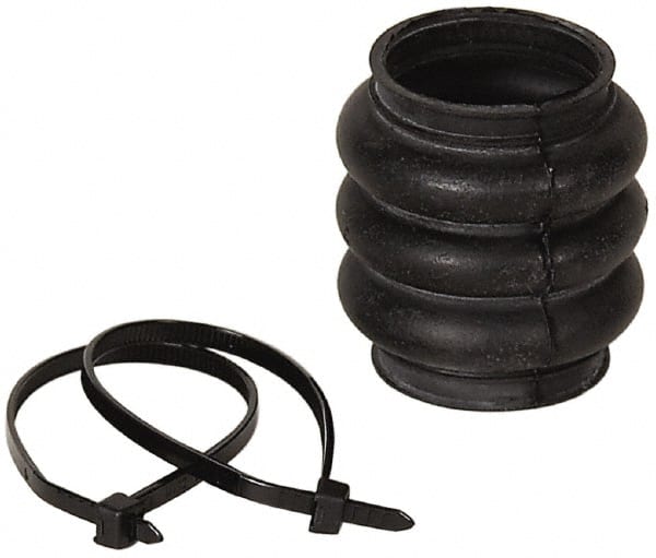 Lovejoy - 1-3/8" Bore Depth, 10,680 In/Lbs. Torque, Universal Joint Boot - 7/8" Inside x 2.19" Outside Diam, 2.77" OAL - Exact Tooling