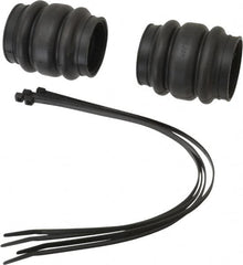 Lovejoy - 1-1/2" Bore Depth, 10,400 In/Lbs. Torque, Universal Joint Boot - 1" Inside x 2.59" Outside Diam, 3.08" OAL - Exact Tooling