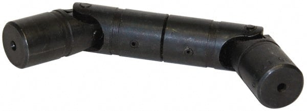 Lovejoy - 1-3/16" Bore Depth, 7,920 In/Lbs. Torque, DD-Type Double Universal Joint - 3/4" Inside x 1-1/2" Outside Diam, 8-1/2" OAL - Exact Tooling